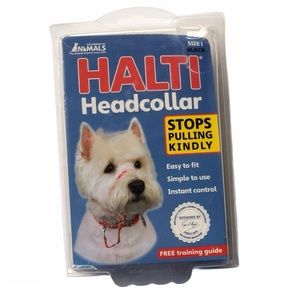 Halti Headcollar Size 1 Stops Pulling BLK NEW
